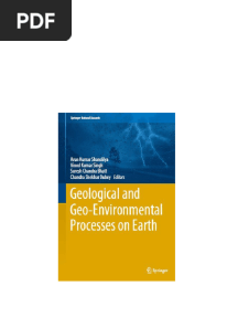 Geological and Geo-Environmental Processes on Earth pdf download