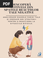 DESCOPERĂ MOTIVELE DIN SPATELE REACȚIILOR TALE NEGATIVE