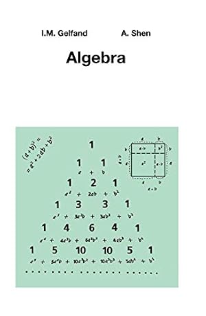 Book cover Algebra