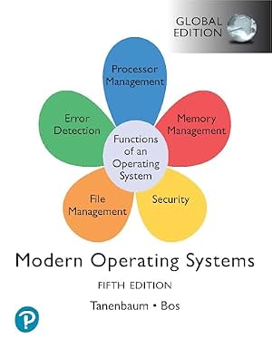 Book cover Modern Operating Systems, Global Edition