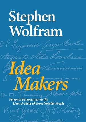 Book cover Idea Makers: Personal Perspectives on the Lives & Ideas of Some Notable People