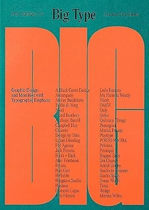 Book cover Big Type /anglais