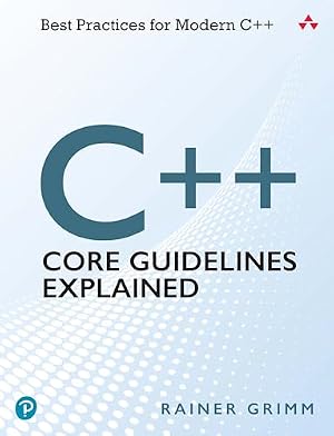 Book cover C++ Core Guidelines Explained