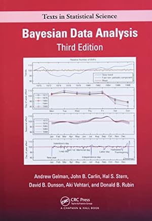Book cover Bayesian Data Analysis (Chapman & Hall / CRC Texts in Statistical Science)