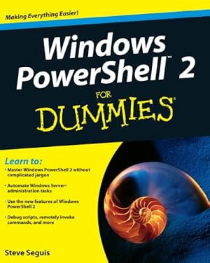 Book cover Windows PowerShell 2 For Dummies