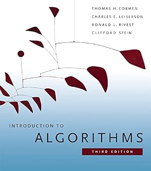 Book cover Introduction to Algorithms, 3rd Edition
