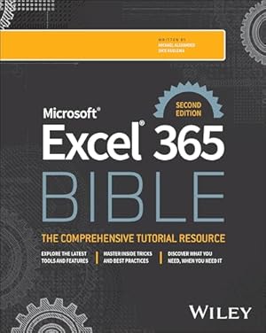 Book cover Microsoft Excel 365 Bible