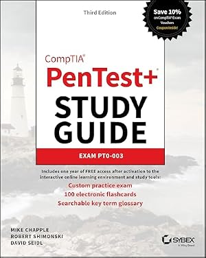 Book cover CompTIA PenTest+ Study Guide: Exam PT0-003