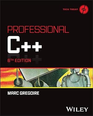 Book cover Professional C++ (Tech Today)