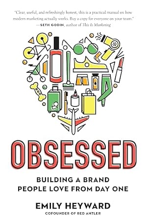 Book cover Obsessed: Building a Brand People Love from Day One