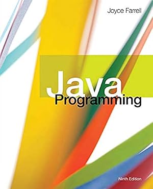 Book cover Java Programming (MindTap Course List)
