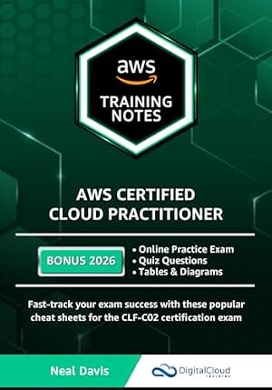Book cover AWS Certified Cloud Practitioner Training Notes