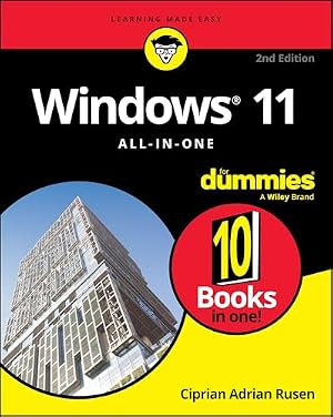Book cover Windows 11 All-in-One For Dummies, 2nd Edition