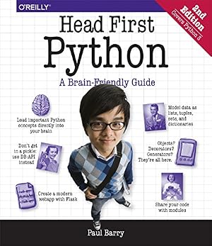 Book cover Head First Python: A Brain-Friendly Guide