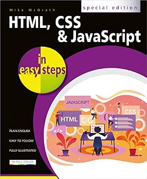 Book cover HTML, CSS & JavaScript in easy steps