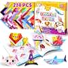 Pigipigi Kids Craft Origami Paper | 230 Pcs Origami Kit for Kids Ages 5-12