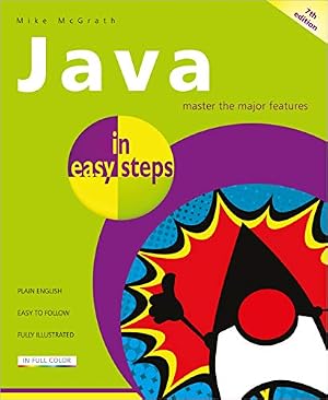 Book cover Java in easy steps