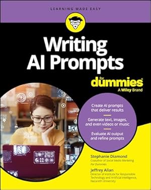Book cover Writing AI Prompts For Dummies