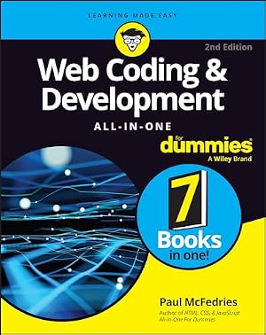Book cover Web Coding & Development All-in-One For Dummies