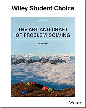 Book cover The Art and Craft of Problem Solving