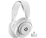 SteelSeries Arctis Nova 5P Wireless Multi-System Gaming Headset — White — Neodymium Magnetic Drivers — 100+ Audio Presets — 60 HR Battery — 2.4GHz or BT — Gen2.X Mic — PS5, PS4, PC, Switch, Mobile