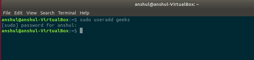 Adding-a-user-in-linux
