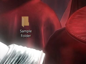 hiding a folder in windows using cmd - 5