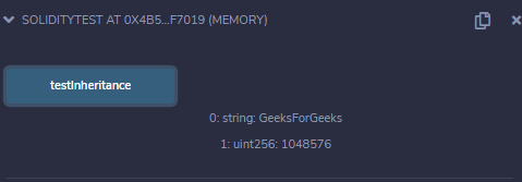 Multiple Inheritance