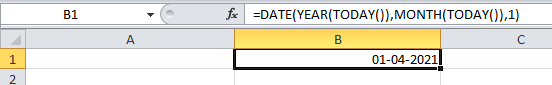 Excel Date Function