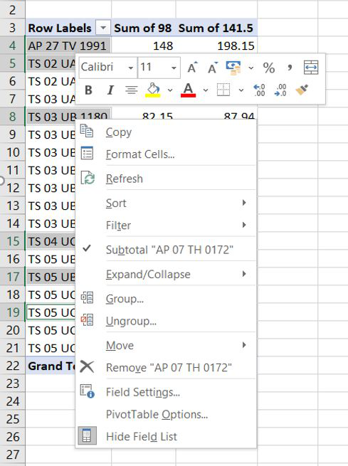 group option