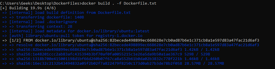 Bulding Docker Image