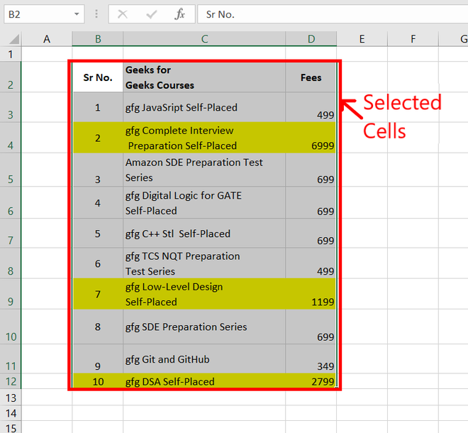 selecting-cells
