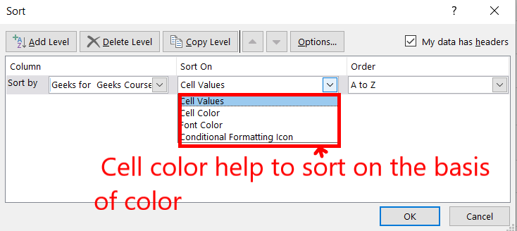 selecting-sort-by-cell-color