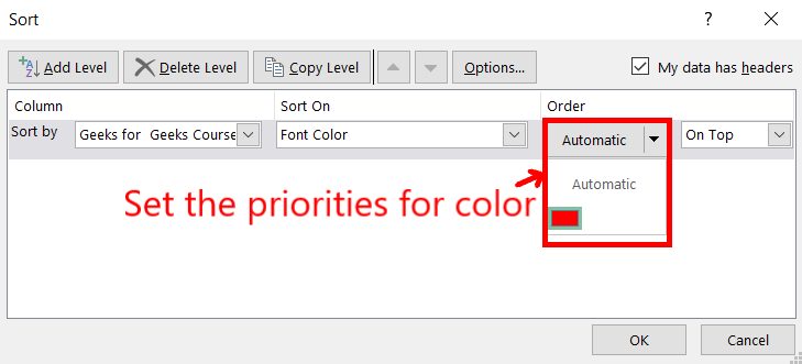 Setting-priorities-for-color