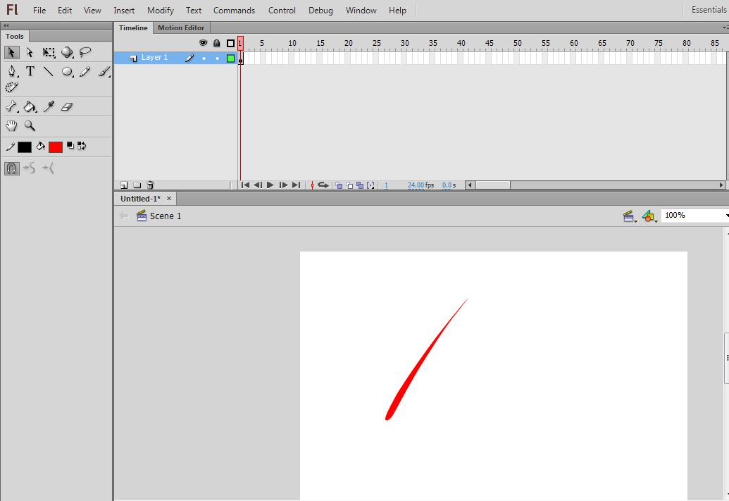 Use-transform-tool-to-create-rain-shape