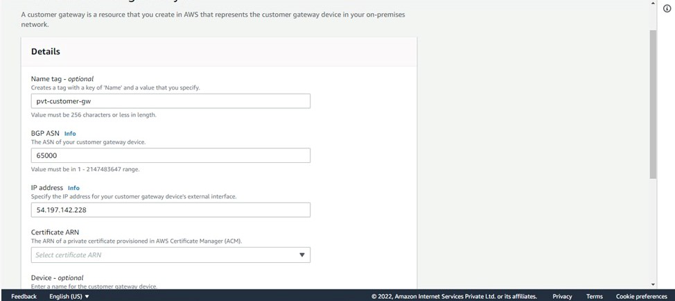 Detailing IGW details