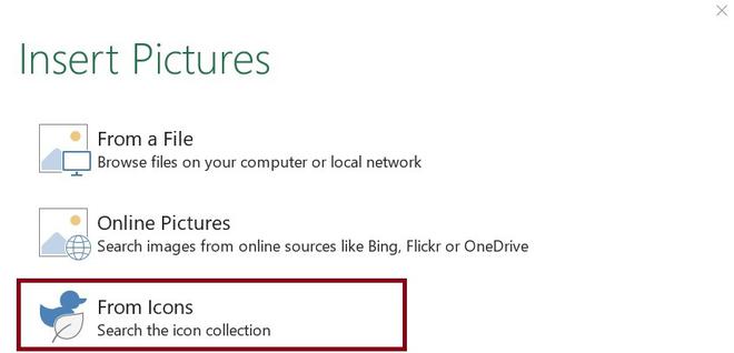 Inserting-picture-from-icons