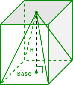 Volume of Pyramid Derivation