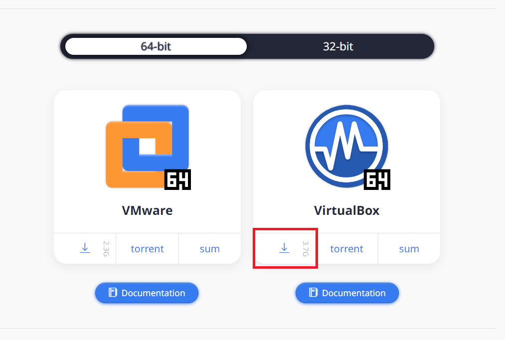 Downloading-virtual-image