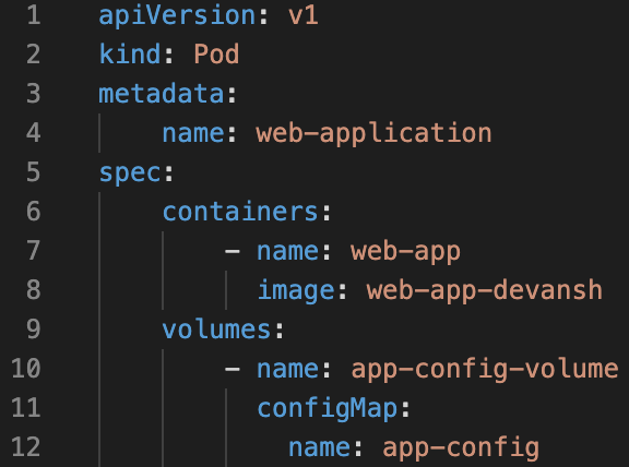 Injecting a file from volume