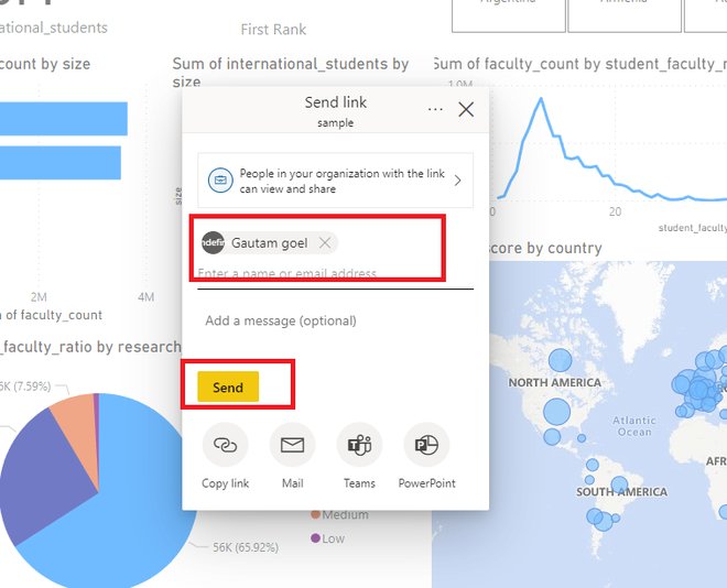 Power BI - How to Share a Report?