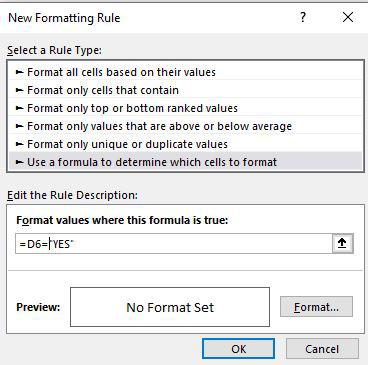 New-formatting-rule