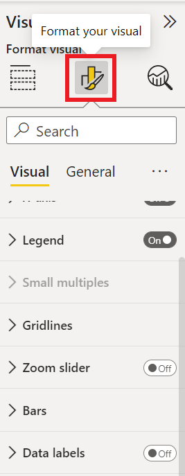 selecting-format-your-visuals