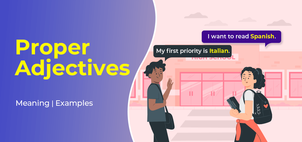 Proper Adjectives