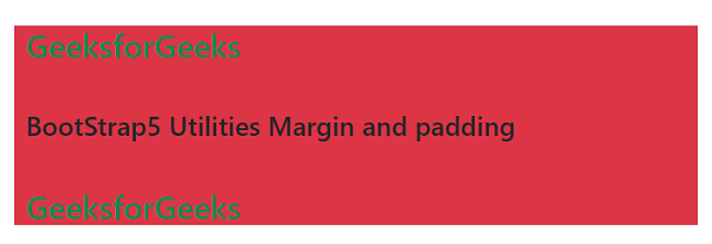 BootStarp 5 Utilities Margin and Padding
