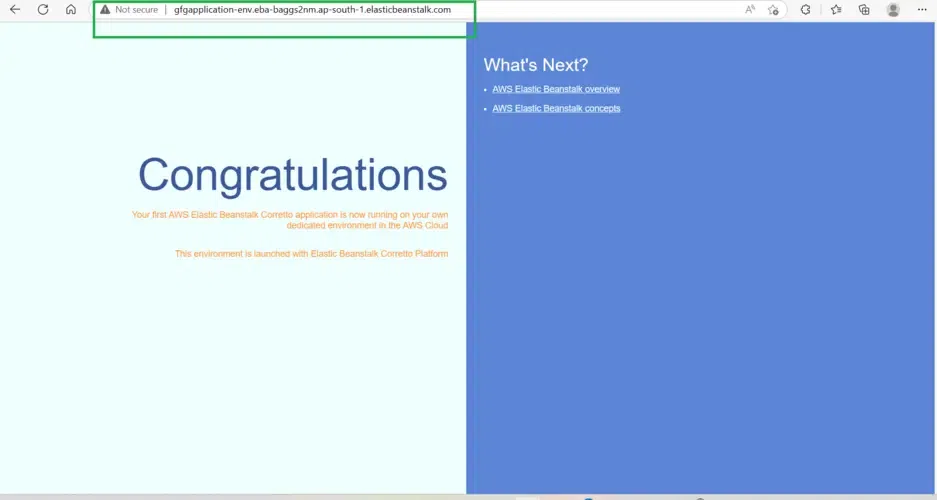 Java web application 