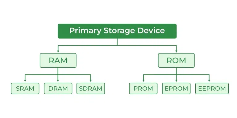 Primary Storage Devices