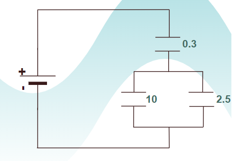 Example 3: Combination of Capacitors