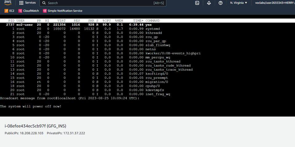 CPU Utilization is completed.