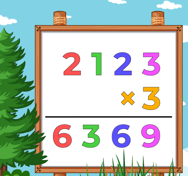 Multiplication without Regrouping